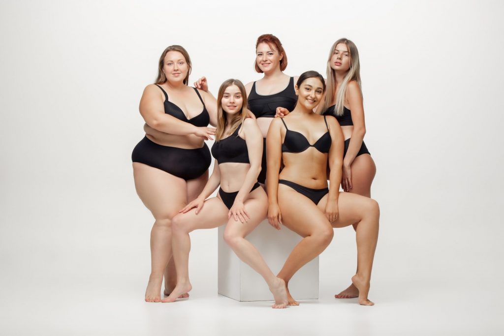 Women with positive body image